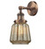 Franklin Restoration One Light Wall Sconce in Antique Copper (405|203-AC-G146)