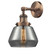 Franklin Restoration One Light Wall Sconce in Antique Copper (405|203-AC-G173)