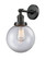 Franklin Restoration One Light Wall Sconce in Oil Rubbed Bronze (405|203-OB-G202-8)