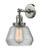 Franklin Restoration One Light Wall Sconce in Polished Nickel (405|203-PN-G172)