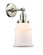 Franklin Restoration One Light Wall Sconce in Polished Nickel (405|203-PN-G181)