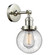 Franklin Restoration One Light Wall Sconce in Polished Nickel (405|203-PN-G204-6)