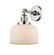 Franklin Restoration One Light Wall Sconce in Polished Nickel (405|203-PN-G71)