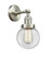 Franklin Restoration One Light Wall Sconce in Brushed Satin Nickel (405|203-SN-G202-6)