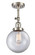Franklin Restoration One Light Wall Sconce in Brushed Satin Nickel (405|203-SN-G202-8)