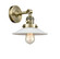 Franklin Restoration LED Wall Sconce in Antique Brass (405|203SW-AB-G1-LED)