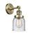 Franklin Restoration One Light Wall Sconce in Antique Brass (405|203SW-AB-G54)