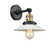 Franklin Restoration One Light Wall Sconce in Black Antique Brass (405|203SW-BAB-G1)