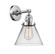 Franklin Restoration One Light Wall Sconce in Polished Chrome (405|203SW-PC-G42)