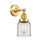Franklin Restoration One Light Wall Sconce in Satin Gold (405|203SW-SG-G52)
