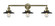 Franklin Restoration LED Bath Vanity in Antique Brass (405|205-AB-M6-LED)