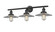 Franklin Restoration LED Bath Vanity in Matte Black (405|205-BK-G2-LED)