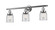 Franklin Restoration Three Light Bath Vanity in Polished Chrome (405|205-PC-G52)