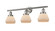 Franklin Restoration LED Bath Vanity in Brushed Satin Nickel (405|205-SN-G171-LED)