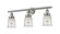 Franklin Restoration Three Light Bath Vanity in Brushed Satin Nickel (405|205-SN-G184)