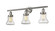 Franklin Restoration Three Light Bath Vanity in Brushed Satin Nickel (405|205-SN-G192)