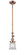 Franklin Restoration One Light Mini Pendant in Antique Copper (405|206-AC-G182S)