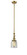 Franklin Restoration LED Mini Pendant in Brushed Brass (405|206-BB-G54-LED)