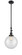 Franklin Restoration One Light Mini Pendant in Matte Black (405|206-BK-G202-10)