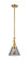 Franklin Restoration LED Mini Pendant in Satin Gold (405|206-SG-G43-LED)