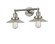 Franklin Restoration Two Light Bath Vanity in Brushed Satin Nickel (405|208-SN-G2)