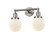 Franklin Restoration LED Bath Vanity in Brushed Satin Nickel (405|208-SN-G201-6-LED)