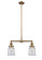 Franklin Restoration LED Island Pendant in Brushed Brass (405|209-BB-G182-LED)