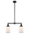 Franklin Restoration LED Island Pendant in Matte Black (405|209-BK-G181-LED)