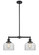 Franklin Restoration Two Light Island Pendant in Oil Rubbed Bronze (405|209-OB-G72)