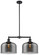 Franklin Restoration Two Light Island Pendant in Oil Rubbed Bronze (405|209-OB-G73-L)