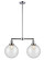 Franklin Restoration LED Island Pendant in Polished Chrome (405|209-PC-G204-10-LED)