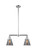 Franklin Restoration Two Light Island Pendant in Polished Chrome (405|209-PC-G63)