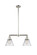 Franklin Restoration Two Light Island Pendant in Polished Nickel (405|209-PN-G42)