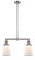 Franklin Restoration LED Island Pendant in Brushed Satin Nickel (405|209-SN-G181-LED)