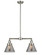 Franklin Restoration LED Island Pendant in Brushed Satin Nickel (405|209-SN-G43-LED)