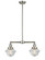 Franklin Restoration LED Island Pendant in Brushed Satin Nickel (405|209-SN-G532-LED)