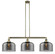 Franklin Restoration LED Island Pendant in Antique Brass (405|213-AB-G73-L-LED)