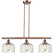 Franklin Restoration Three Light Island Pendant in Antique Copper (405|213-AC-G72)