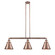 Franklin Restoration LED Island Pendant in Antique Copper (405|213-AC-M13-AC-LED)