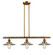 Franklin Restoration LED Island Pendant in Brushed Brass (405|213-BB-G2-LED)