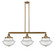 Franklin Restoration LED Island Pendant in Brushed Brass (405|213-BB-G544-LED)