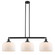 Franklin Restoration LED Island Pendant in Matte Black (405|213-BK-G71-L-LED)