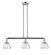 Franklin Restoration Three Light Island Pendant in Polished Chrome (405|213-PC-G172)