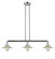Franklin Restoration Three Light Island Pendant in Polished Chrome (405|213-PC-G2)