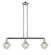 Franklin Restoration LED Island Pendant in Polished Chrome (405|213-PC-G534-LED)