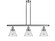 Franklin Restoration LED Island Pendant in Polished Nickel (405|213-PN-G44-LED)