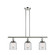 Franklin Restoration Three Light Island Pendant in Polished Nickel (405|213-PN-G52)