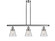 Franklin Restoration LED Island Pendant in Polished Nickel (405|213-PN-G62-LED)
