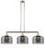 Franklin Restoration LED Island Pendant in Polished Nickel (405|213-PN-G73-L-LED)
