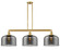 Franklin Restoration LED Island Pendant in Satin Gold (405|213-SG-G73-L-LED)